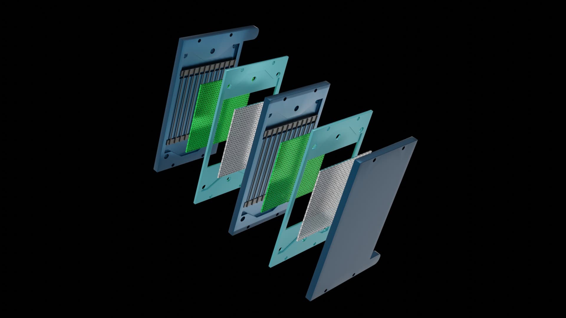 Metal Mesh in Fuel Cells: Gas Diffusion, Current Collection and Electrode Support