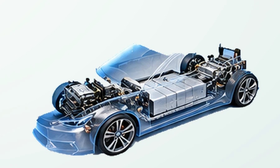 Illustration: Automotive filtration components